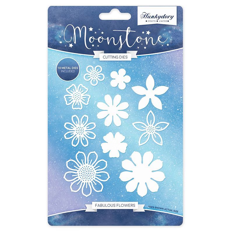(image for) Moonstone Cutting Die, Fabulous Flowers (MSTONE020)
