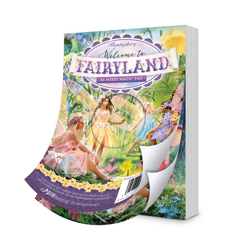 Welcome to Fairyland A6 Mirri Magic Pad, 40 Sheets (WELCOME109)
