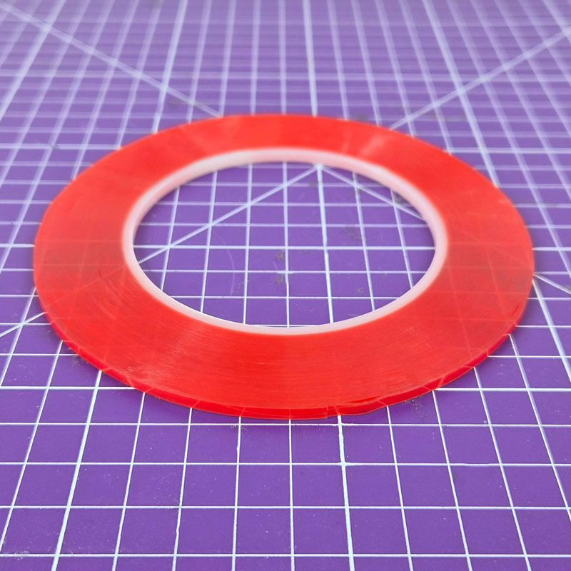 Ultra Hi-Tack Red-Liner Tape, 3mm x 25mtrs - Hunkydory (image for) Ultra Hi-Tack Red-Liner Tape, 3mm x 25mtrs - Hunkydory