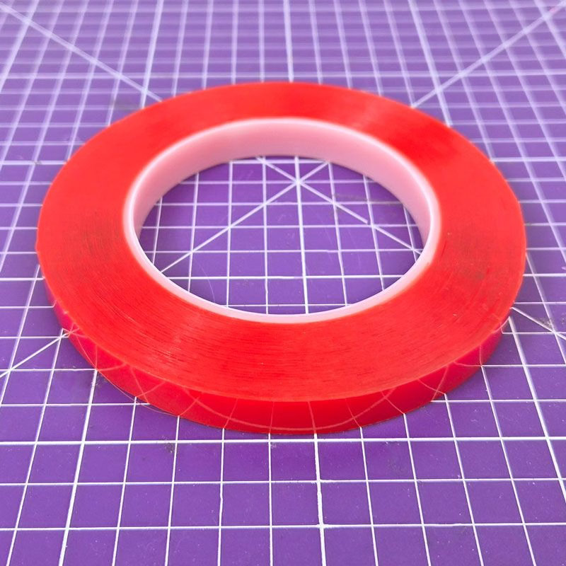 Ultra Hi-Tack Red-Liner Tape, 12mm x 25mtrs - Hunkydory (image for) Ultra Hi-Tack Red-Liner Tape, 12mm x 25mtrs - Hunkydory