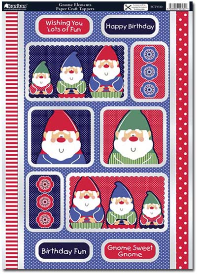 Kanban Craft Toppers - Gnomes Elements (PCT9330)