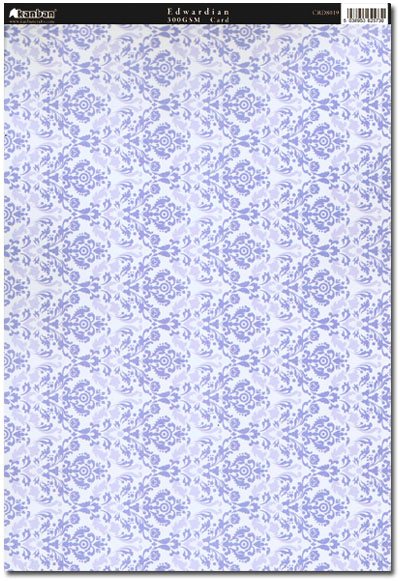 Kanban Patterned Card - Edwardian (CRD8019)