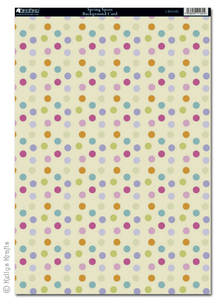 Kanban Patterned Card - Spring Spots/Dots (CRD1182)