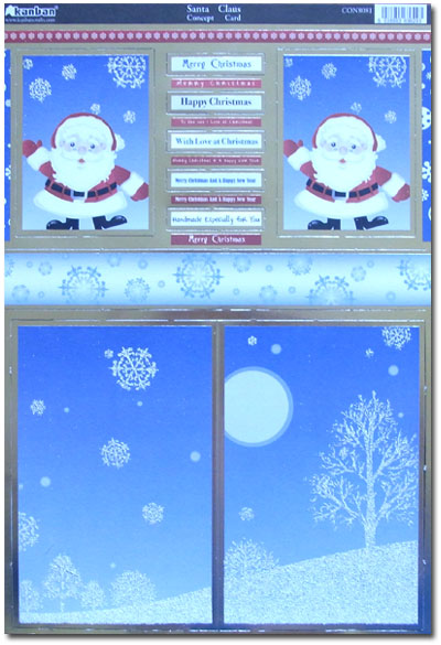 Kanban Concept Card - Santa Claus (CON8081)