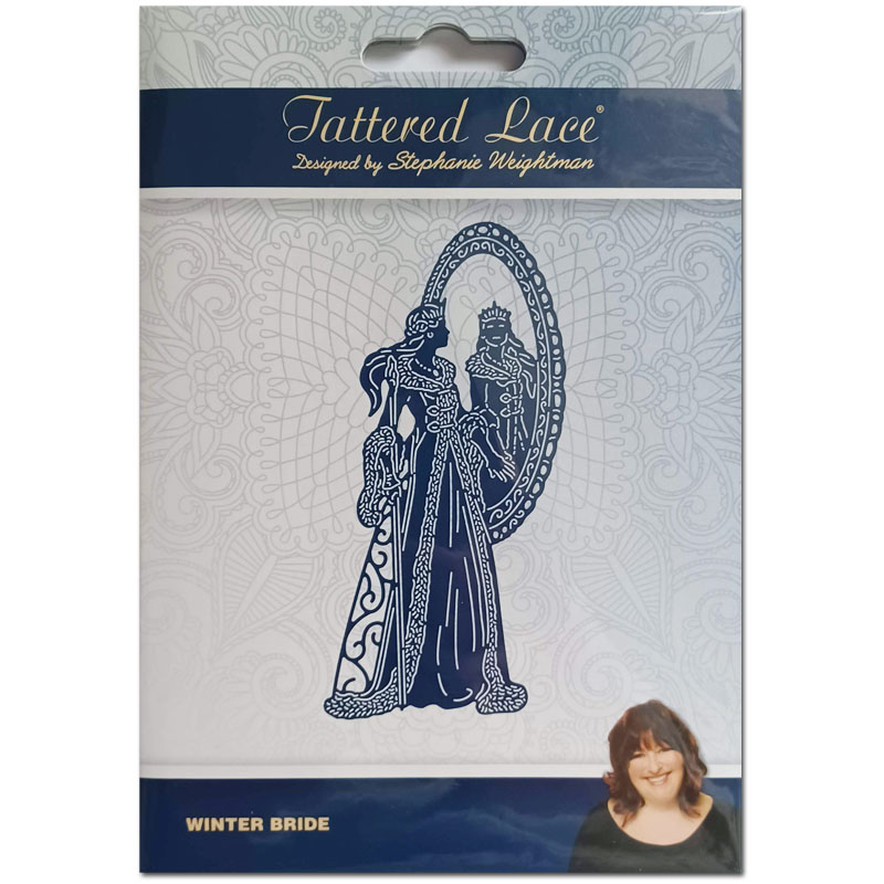 Tattered Lace Die - Winter Bride