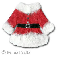 Mulberry Mrs Santa Outfit / Dress Die Cut Shape