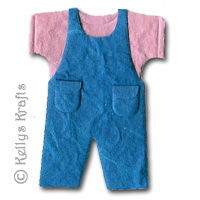 Mulberry Dungarees with Pink T-Shirt