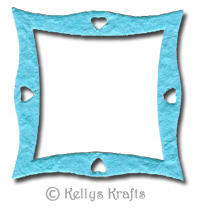 Mulberry Frame (with Heart Design) - Blue
