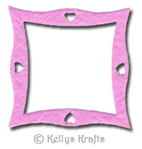 Mulberry Frame (with Heart Design) - Pink