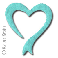 Mulberry Blue Die Cut Hearts (Pack of 5)