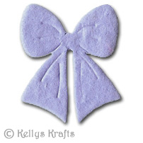 Mulberry Bow Die Cut Shape - Lilac (Pack of 5)