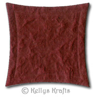 Mulberry Square Mount (Blank Topper) - Burgundy