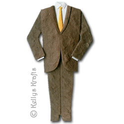 Mulberry Suit Outfit - Brown