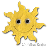Mulberry Die Cut Sunshine with Face