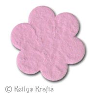 Mulberry Die Cut Large Flowers - Pink (Pack of 5)