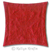 Mulberry Square Mount (Blank Topper) - Red