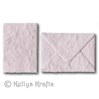 Mulberry Mini Card Blank + Matching Envelope - White