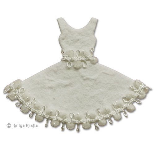 Mulberry Die Cut Ballerina Dress - Creamy White
