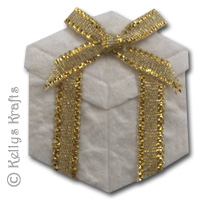 (image for) Mulberry Parcel Die Cut Shape - White