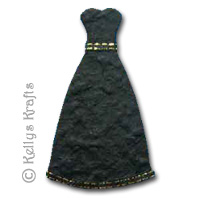 (image for) Mulberry Dress/Gown Die Cut Shape - Black