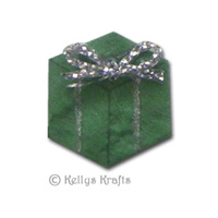 (image for) Mulberry Mini Gift/Present Die Cut Shape - Green (1 Piece)