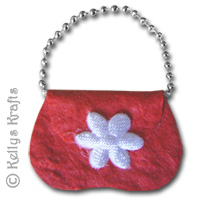 Mulberry Handbag Die Cut Shape, Red