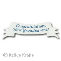 Mulberry Banner - Congratulations New Grandparents (1 Piece)