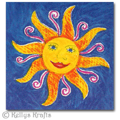 Decorative Printed Panel, Sunshine (1 Piece)