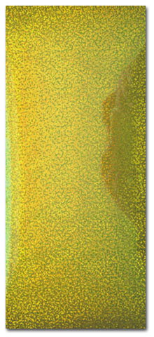 Peel Off Sticker Sheet, Holographic Golden Yellow (1 piece)