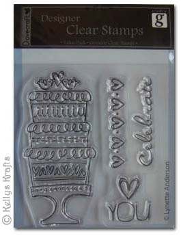 Clear Stamps - Wedding Cake