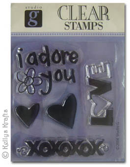 (image for) Clear Stamps - Love & Adore