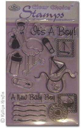 Clear Stamps - Baby / It's A Boy