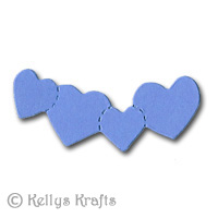Large Heart Border Chain Die Cut Shapes (Pack of 10)