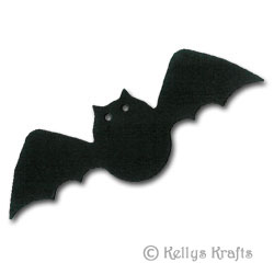 Black Bats Die Cut Shapes (Pack of 10)