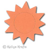 Large Sunshine Die Cut Shapes (Pack of 10) - Click Image to Close