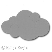 Large Grey Cloud Die Cut Shapes (Pack of 10)