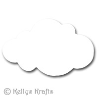 Large White Cloud Die Cut Shapes (Pack of 10)