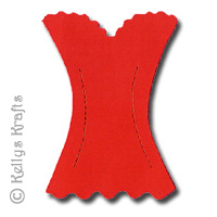 Corset/Basque, Strapless Die Cut Shapes (Pack of 10)