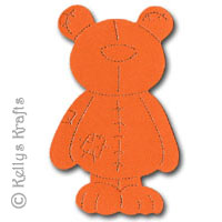 Patchwork Teddy Bear Die Cut Shapes (Pack of 10)