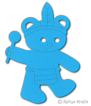 (image for) Teddy Bear "Dress-Up" Die Cut Shapes (Pack of 10)