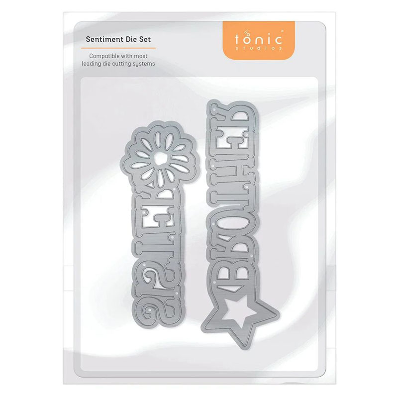 (image for) Tonic Studios, Metal Cutting Die - Sister & Brother