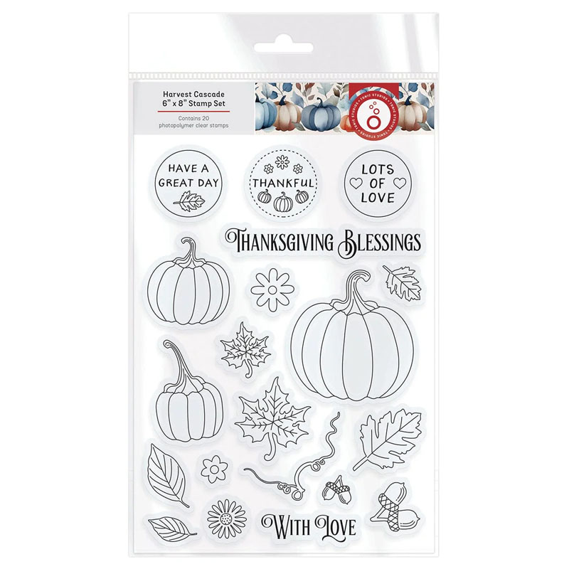 Tonic Studios Stamp Set, Harvest Cascade (image for) Tonic Studios Stamp Set, Harvest Cascade