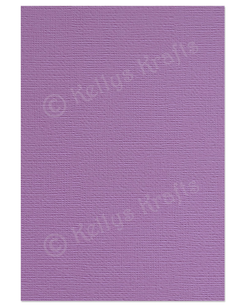 (image for) Aubergine Purple Linen-Weave Textured Card (1 Sheet)