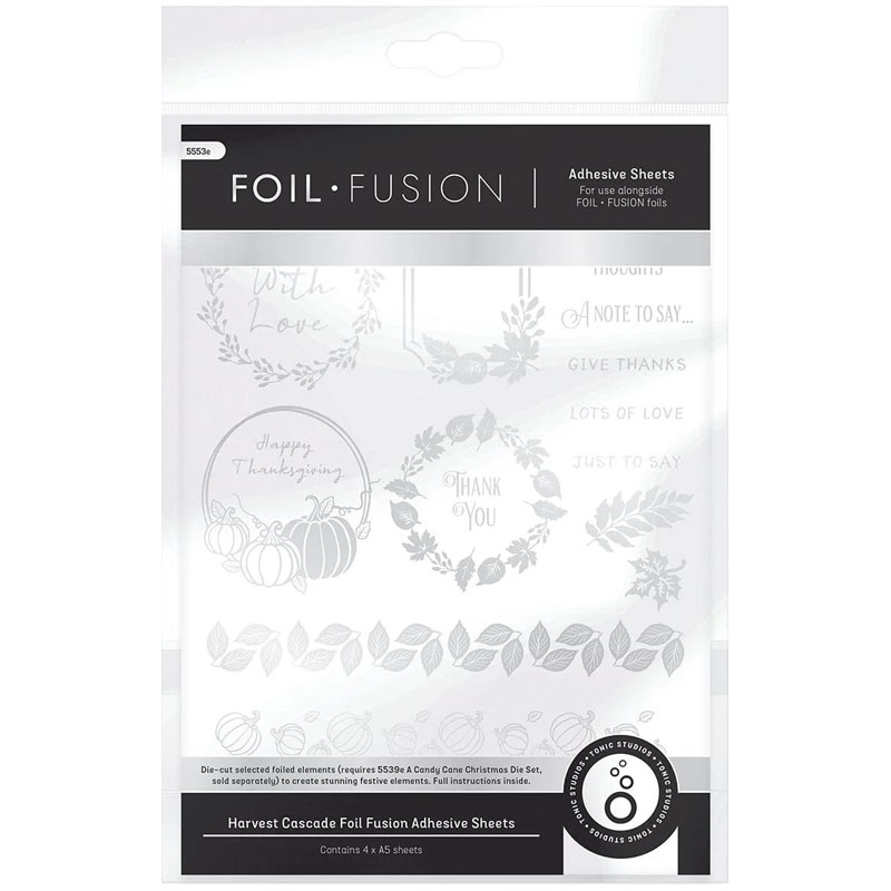 Foil Fusion Adhesive Sheets - Harvest Cascade (4 Sheets) (image for) Foil Fusion Adhesive Sheets - Harvest Cascade (4 Sheets)