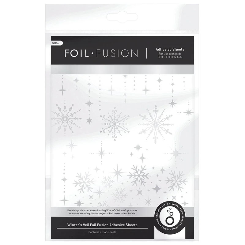 (image for) Foil Fusion Adhesive Sheets - Winter's Veil (4 Sheets)