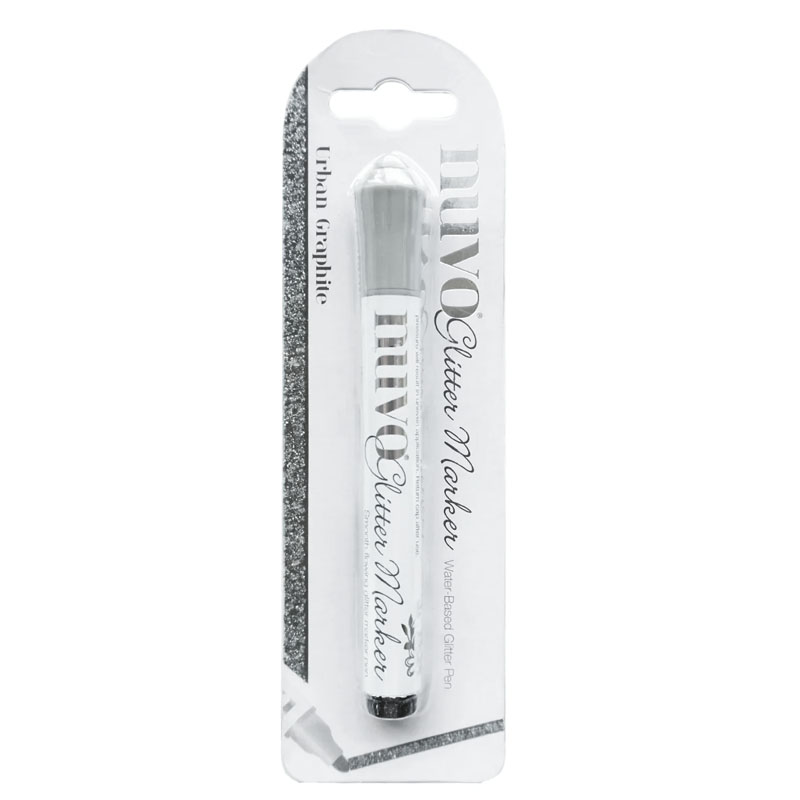 (image for) Nuvo Glitter Marker Pen - Tonic Studios - Urban Graphite