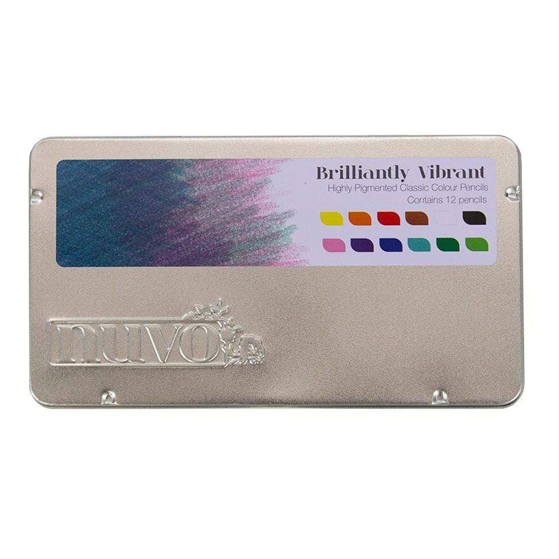 (image for) Nuvo - Classic Colour Pencils - Brilliantly Vibrant (12 Pack) 514n