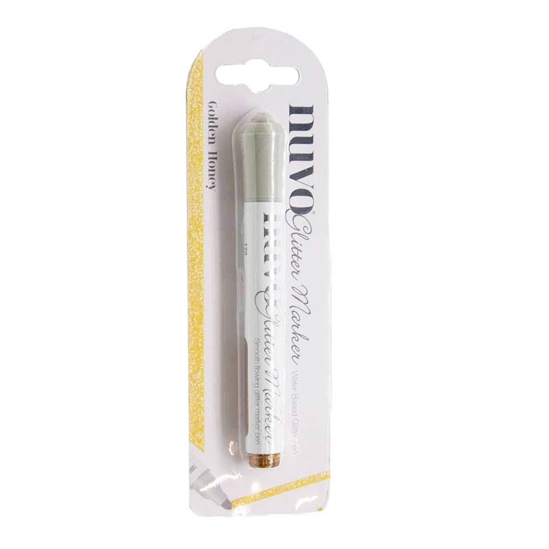 Nuvo Glitter Marker Pen - Tonic Studios - Golden Honey