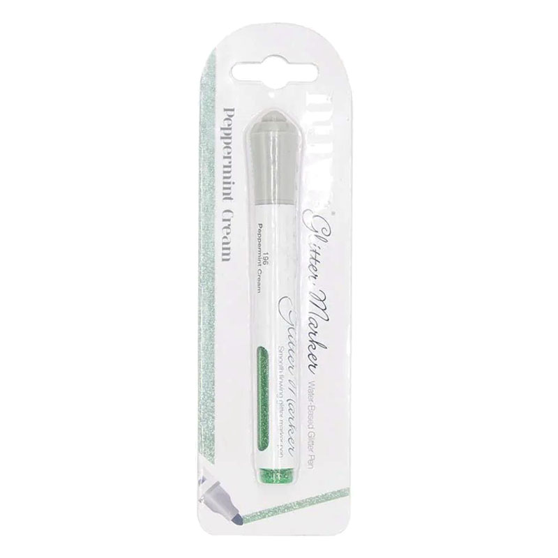 Nuvo Glitter Marker Pen - Tonic Studios - Peppermint Cream